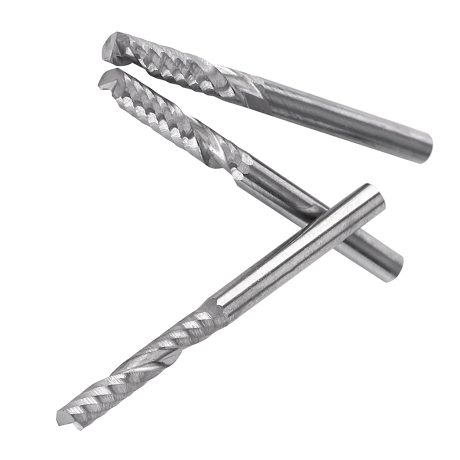 Fraise à Surfacer 10 Pièces, Coupe Unique, Carbure de Tungstène, pour