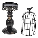 Lanterne bougeoir - un traitement de production de haute qualité, robuste et permettant d'y tenir une bougie, peut vraiment embellir votre maison, votre décoration de table à manger