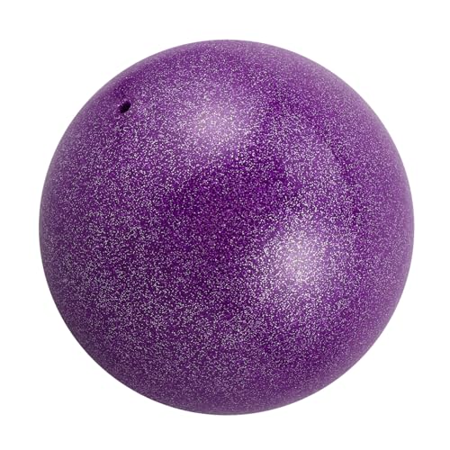 Ballon de gymnastique souple 18 cm violet pour corriger l'équilibre
