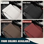 Car Seat Extender with Knee Support Lengthen Leg Cushion Ergonomic White - Image 7