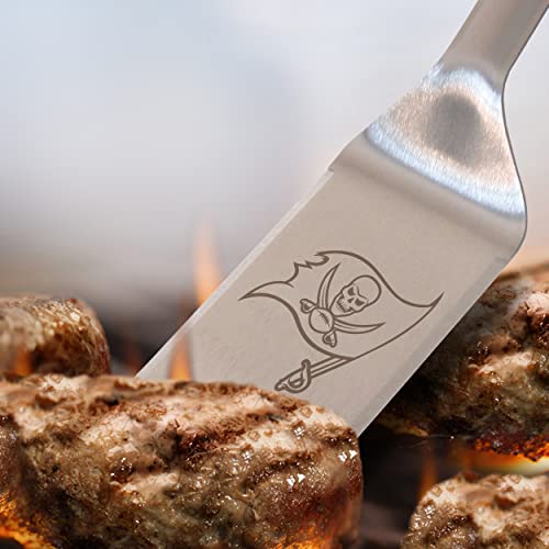 YouTheFan NFL Tampa Bay Buccaneers Stainless Steel BBQ Spatula with Bottle Opener — view 3