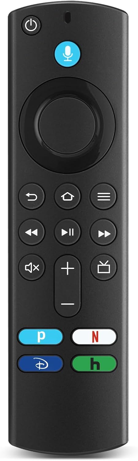 L5B83G (FourthGen) Replacement Voice Remote Fit for AMZ SmartTV Cube (1stGen, 2ndGen), for AMZ SmartTVStick (4K, 4K Max, Lite), Fit for SmartTVStick