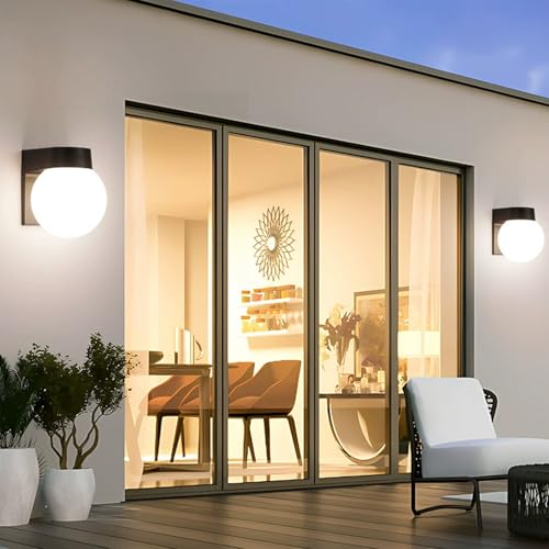 Aplique de Pared IP65 con Luz Blanca y Estructura Acrílica 7