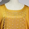 HD African Dress for Women Beading Rhinestone Gold... #2