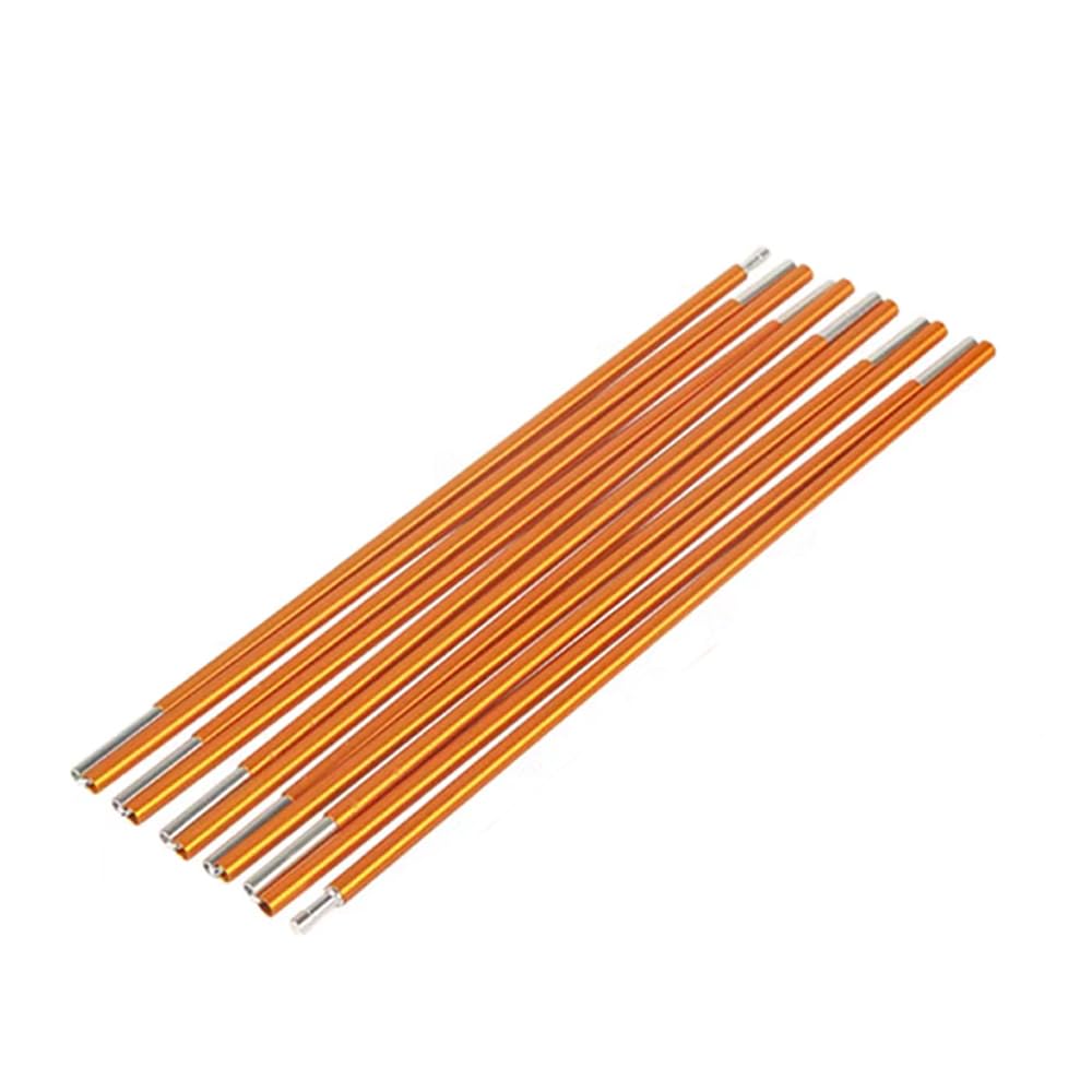 Aluminum Tent Rod Replacement - 13 ft & 14.5 ft, 0.3 inch Outdoor Camping Collapsible Tent Frame Repair Accessory (1 Pole)