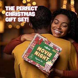 Movie Night Gift Baskets Popcorn Gifts for Christmas Holiday Gift Christmas Gift Sets, 5 Gourmet Popcorn Kernels and 5 Popcorn Flavoring, Non-GMO Popcorn Gifts - 10 Pack Movie Night Gift Baskets Popcorn Gifts for Christmas Holiday Gift Christmas Gift Sets 5 Gourmet Popcorn Kernels and 5 Popcorn Flavoring Non GMO Popcorn Gifts 10 Pack