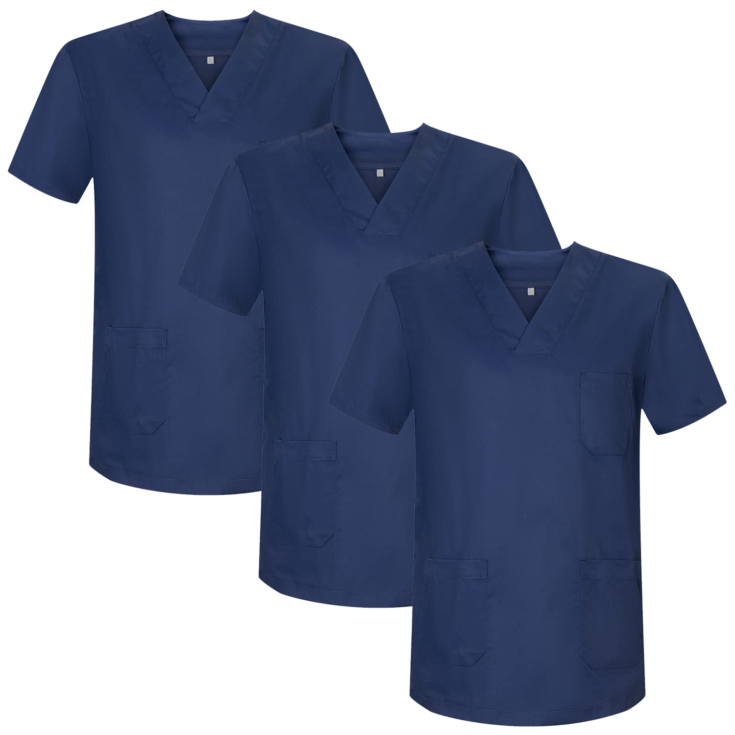 MISEMIYA - Packung 3 STK. - SANITÄRE CASACA Unisex SANITÄRE Uniformen SANITÄRE UNIFORM MEDIZINISCHE UNIFORM - Ref. 817 * 3