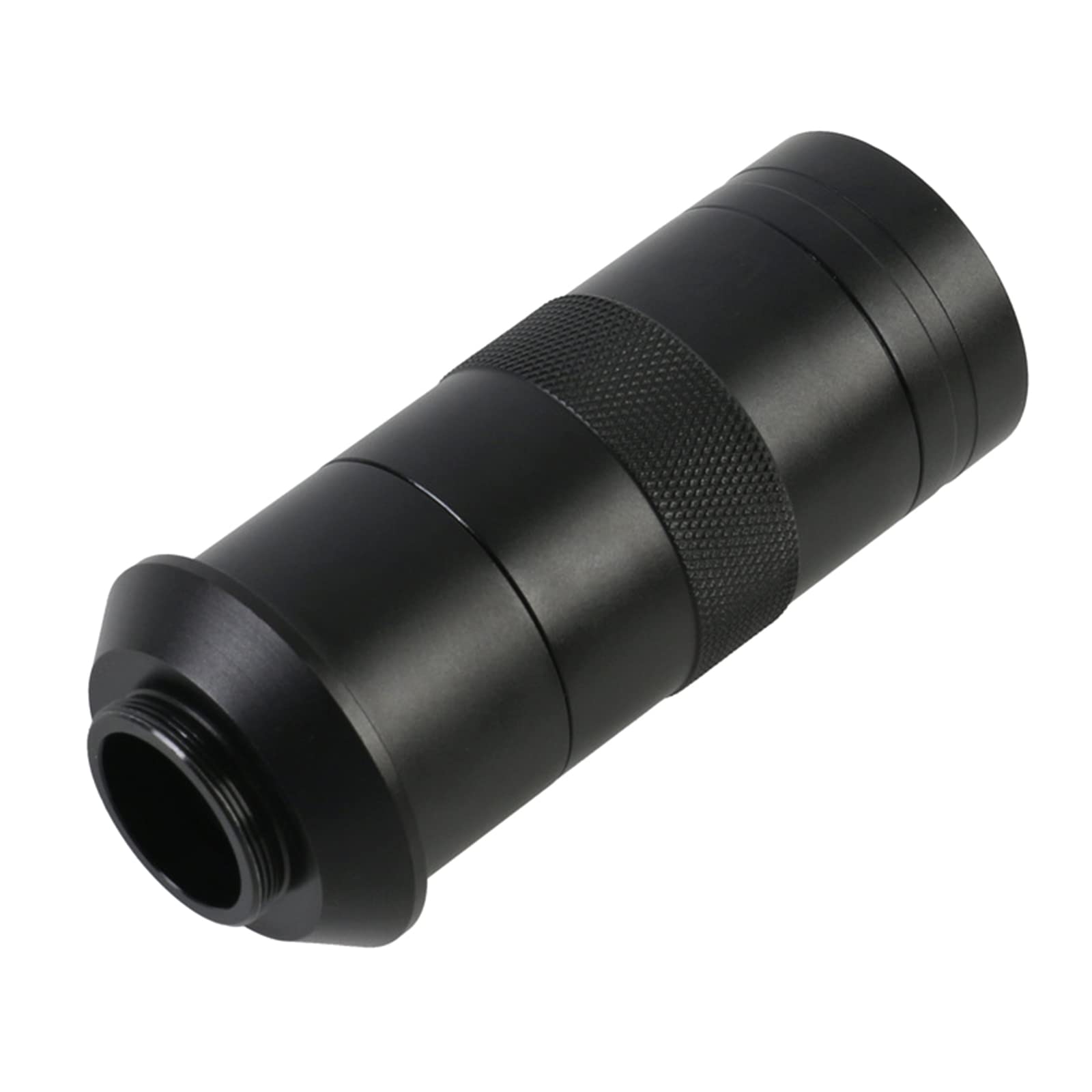 Objectif microscope numérique industriel 8X à 100X C Mount - Grossissement réglable - Adaptateur compact C Mount