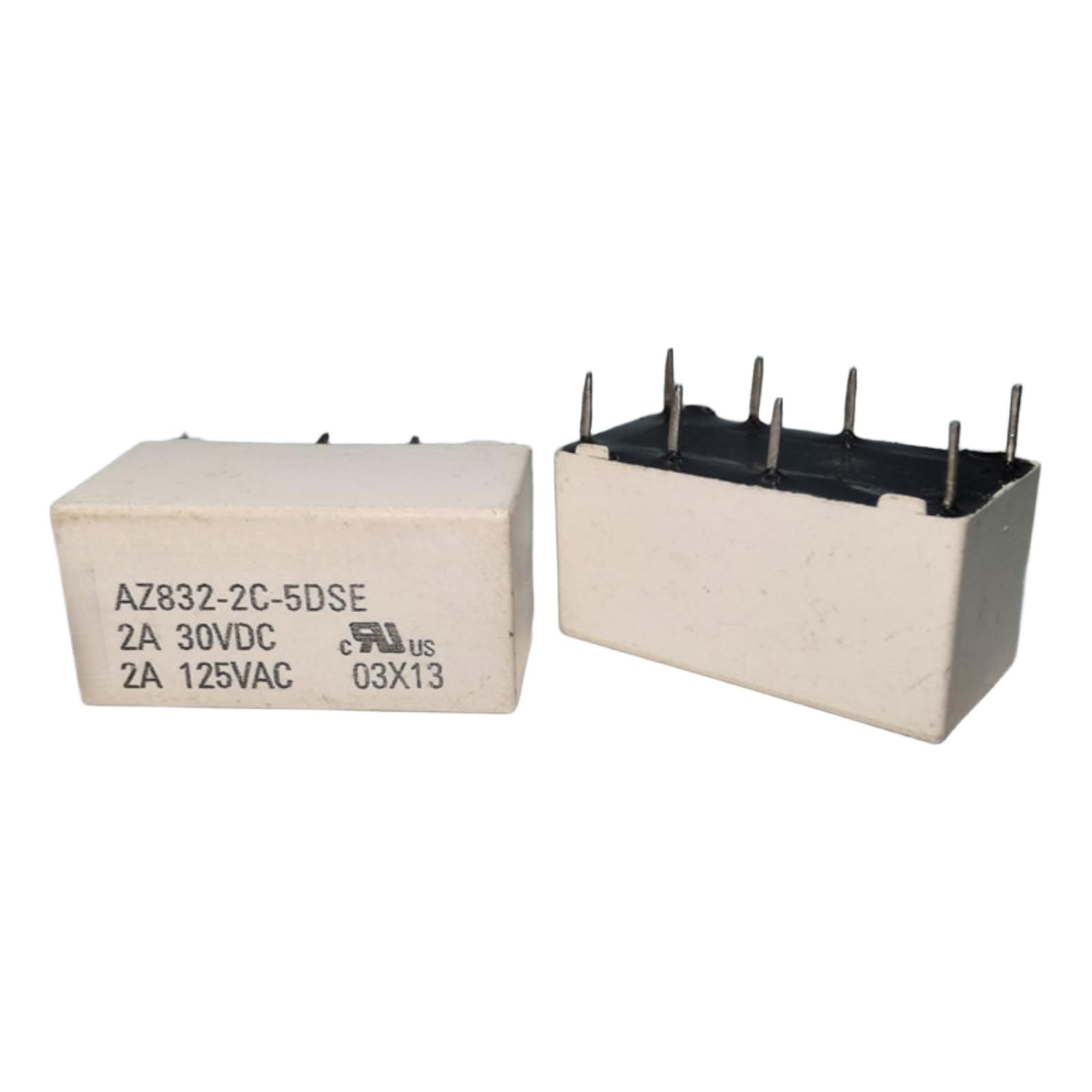 Relais de commutation Relais AZ832-2C 3DSE composant électronique DPDT - 6