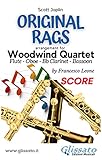  Original Rags - Woodwind Quartet (score) (English Edition)