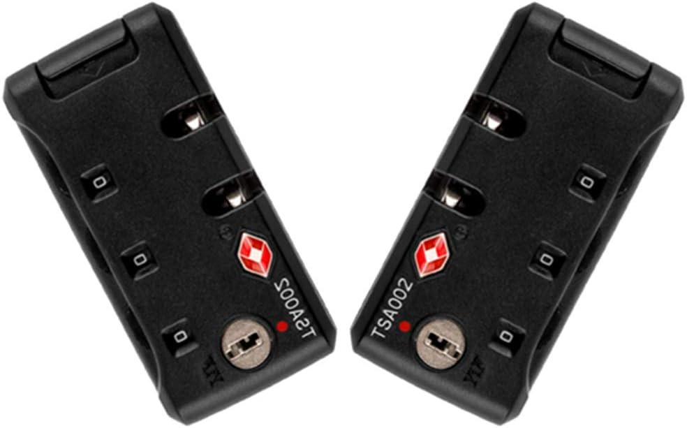 Suitcase Lock,Combination Lock, Set of A Pair S015# Password Lock Replacement suitcases/Luggage Lock for Suitcase Pull Rod Box Trunk Box DIY