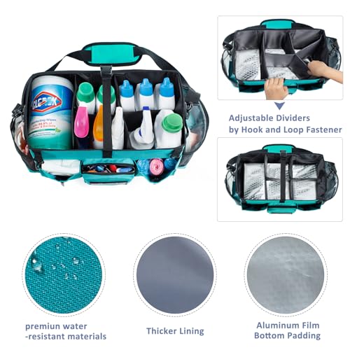 Bolsas de limpieza para proveedores de servicios domésticos con compartimentos amplios 3