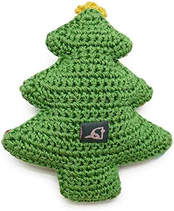 Cotton Christmas Tree Crochet Toy