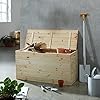 Blinky 7971710 Cassapanca Legno Tulipano con Coperchio, 100 x 40 x 50 cm #3