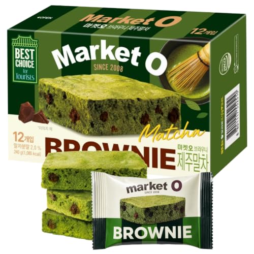 Korean Food Orion Matcha Brownie,...