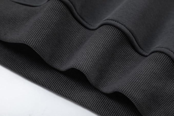 Men's Hoodies Pullover Tactical Hoodies for Men Quarter Drawstring Sweatshirts with Pocket Suitable for Gym Athletic - Image 5