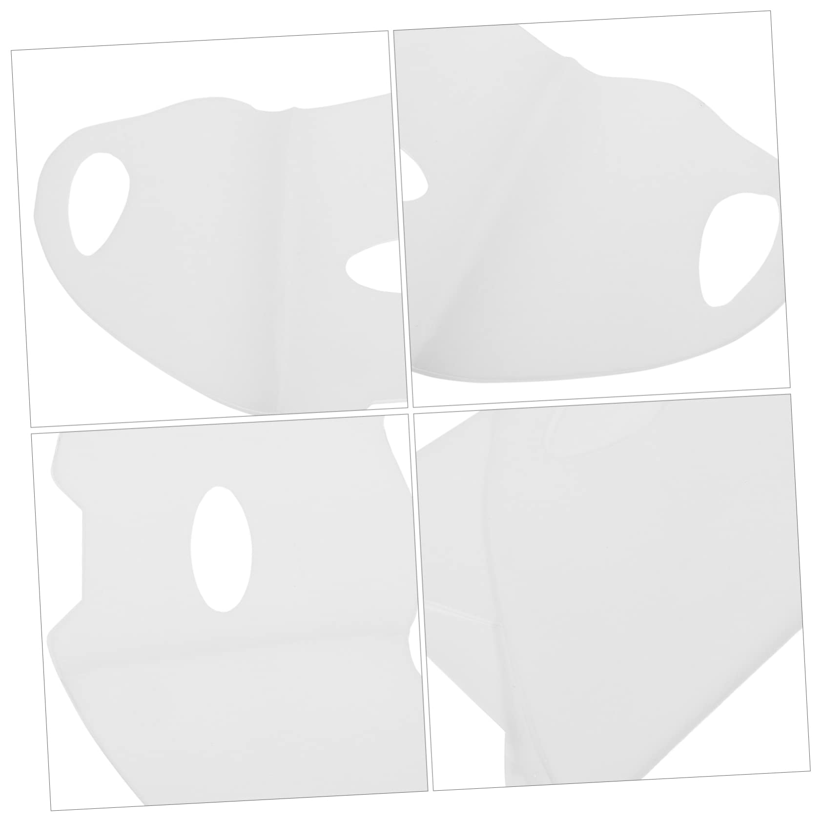 INOOMP 8 Pz Maschera Gel Per Il Viso Maschera Per Il Viso in Gel Copertura Per La Protezione Del Viso Gel Viso Adesivi Uv Corea Del Sud Della Pelle Tessuto Elastico