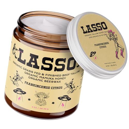 LASSO Frankincense Citrus Tallow Honey Balm