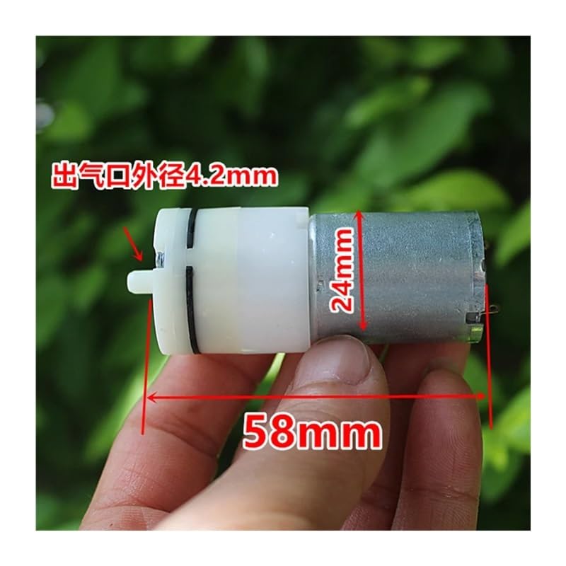 DC 3V 3.7V 120Kpa Large Flow Small 370 Electronic Starter Air Pump Pressure DIY