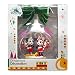 Disney's Mickey and Minnie Mouse Holiday Glass Drop Sketchbook Ornament -- 2018 Edition