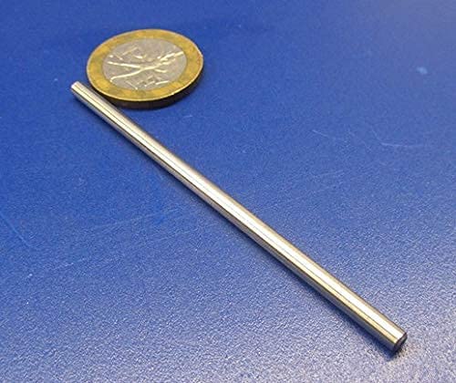 303 Stainless Steel Hardened Shaft .125" Diameter x 3" Long 10 pcs