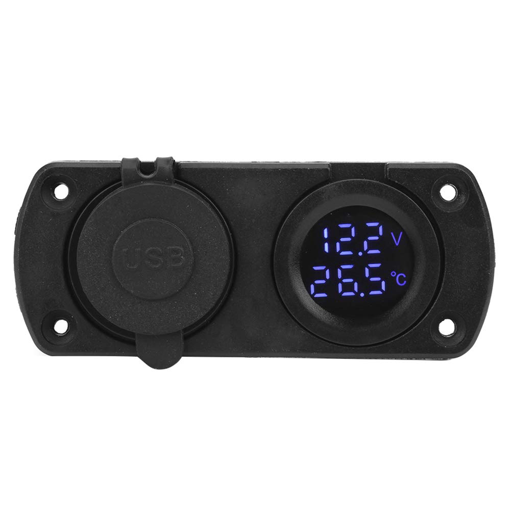 MISURATORE DI TENSIONE USB voltmetro amperometro tipo C tester ricarica