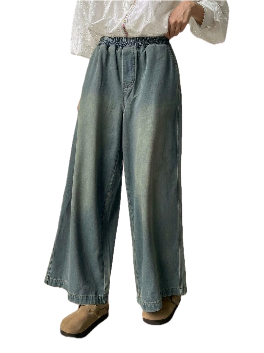 dolsia Korean Woman Denim |Wide Leg Jeans|HIGH Waisted-picture-33