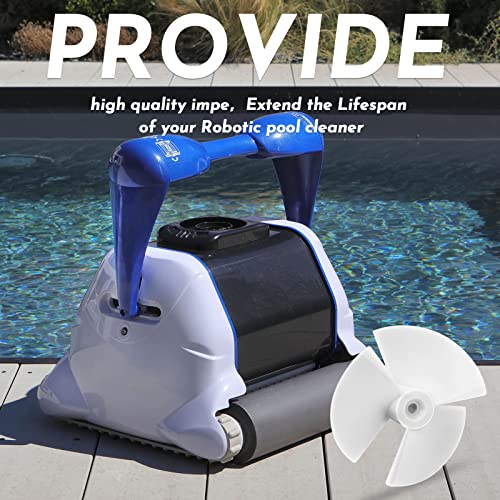Image of Pool Cleaner Replacement Parts Impeller Assembly RCX11000 with Screw | for Hayward TigerShark QC /SharkVAC XL & TW Robotic Pool Cleaners RC9990A, RC9