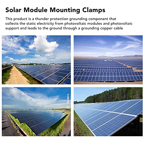 Componentes De Acessórios De Suporte Solar Fotovoltaico, Acessórios De Sistema De Energia Solar Domé