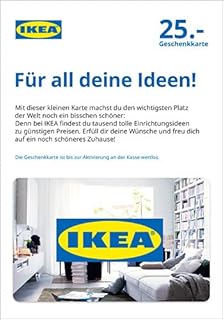 IKEA Gutscheinkarte - für Deutschland - per Post