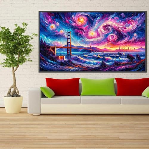 ijbnhd Large Diamond Painting Kits for Adults 16X28inch - image 5