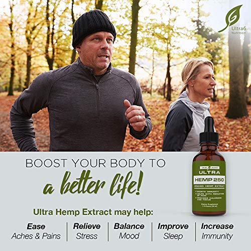 100% Pure Hemp Oil - Natural Hemp Extract to Support Bone Health - Made in USA - Image 4