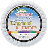 Woodstock 27-Pounds Metered Lead Core Fishing Line, 1000 Yards