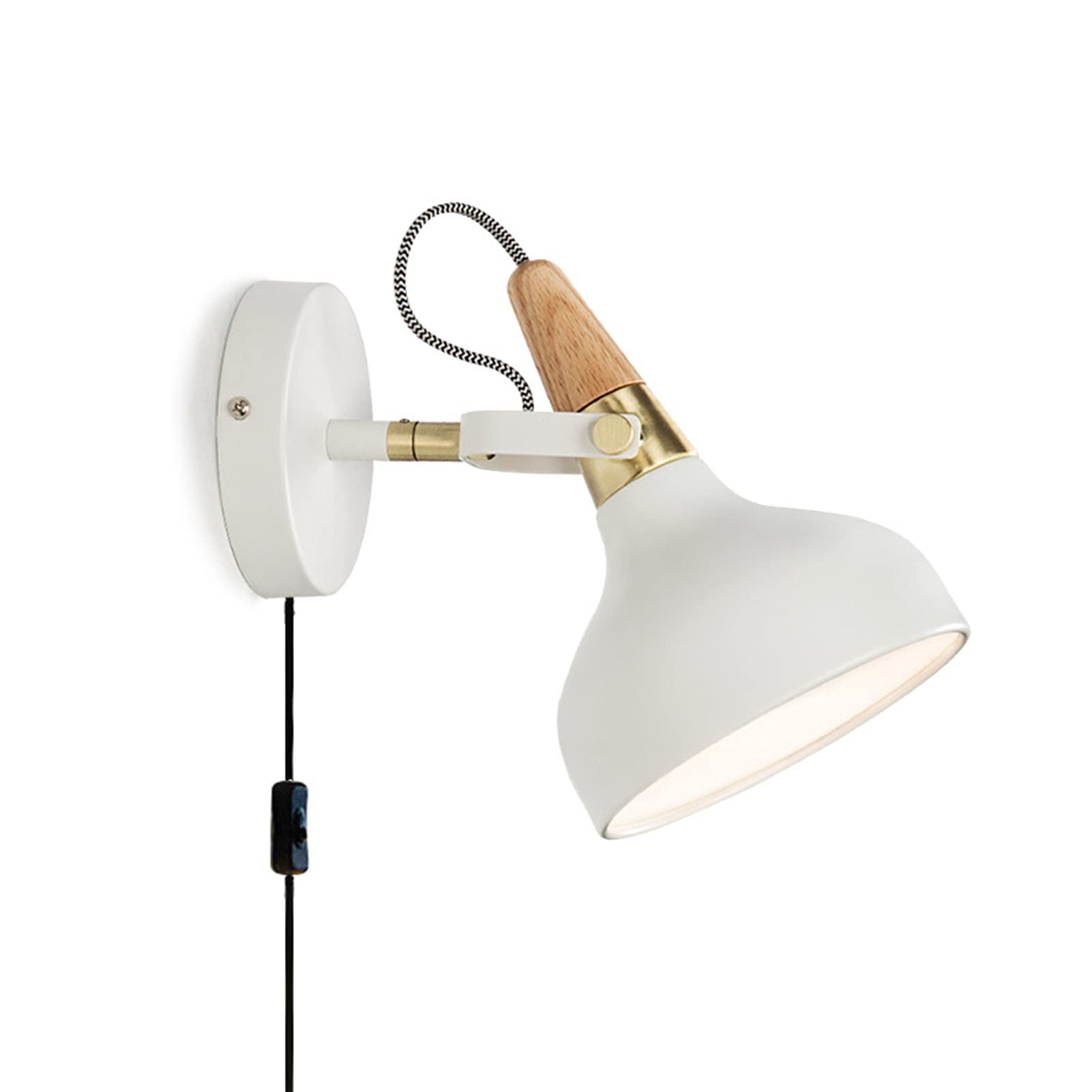 Interrupteur Fil Ouvert Lampe Murale E27 Luminaire Design Intérieur Maison - 8