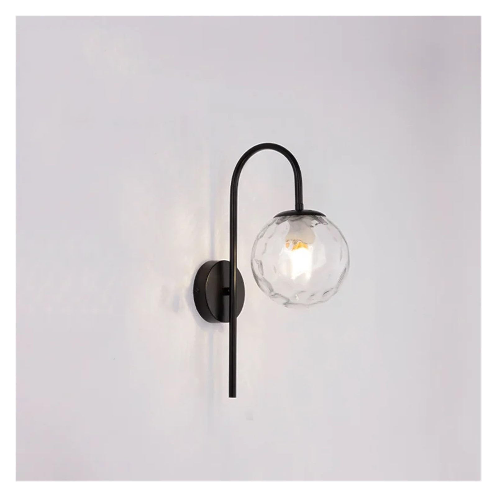 Lámparas de pared LED modernas de bola de cristal para escalera 7