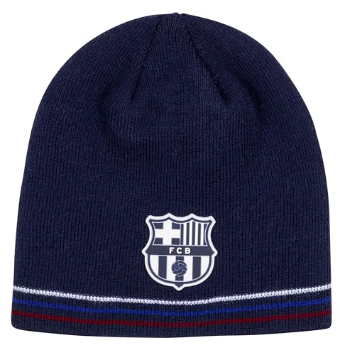 Bonnet Supporter Barça - Collection Officielle FC Barcelone - Football - Taille Homme