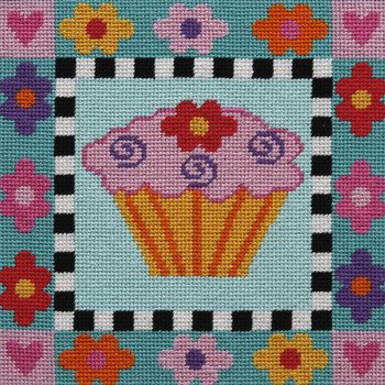 Cupcake - Needlepoint Kit