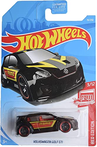 Hot Wheels Volkswagen Golf GTI black Red Edition miniatura 1