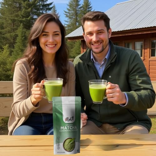 Té orgánico matcha japonés 150g en polvo miniatura 1