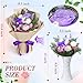 Bloom's Diary Preserved Flowers Bouquet, Flowers for Delivery Prime, Birthday Gifts for Women, Wife, Mother, Her (Purple)