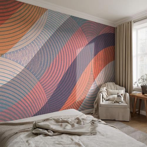 Murales autoadhesivos y estampados decorativos de olas para renovar pasillos 3