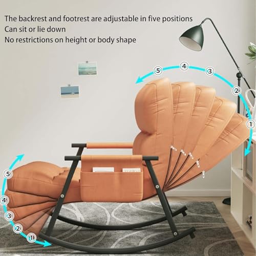 Fauteuil à bascule lavable pour en finir avec les taches de lecture