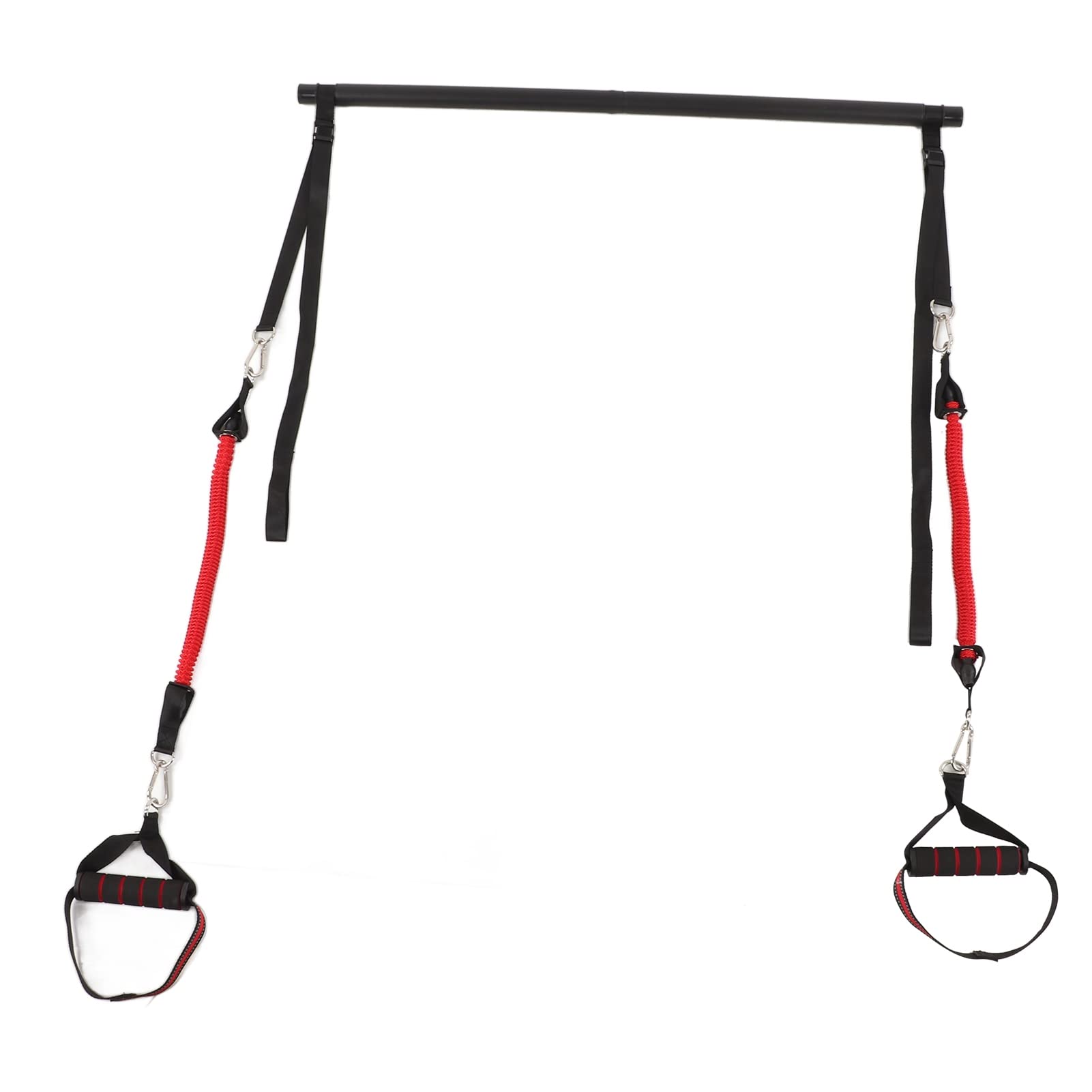 Kit de Barra de Pilates portátil con Banda de Resistencia Ajustable, Equipo de Ejercicio de Yoga con Palo de Pilates, máquina de Ejercicios Todo en 1 para Entrenamiento en casa,
