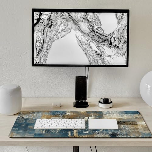Tapis de souris multi-texture en caoutchouc avec revêtement imprimé doux - 7