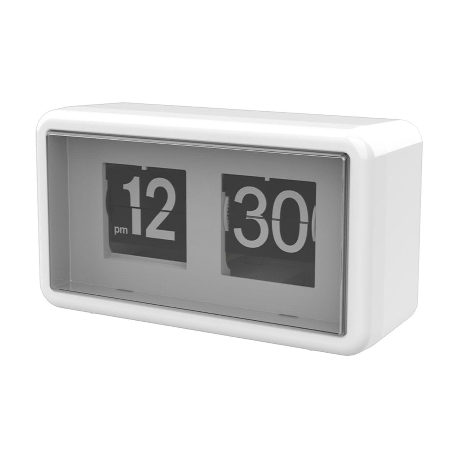 QIXCXAZ Trendy Silent Flip Clocks Easy Readability Large Display For Home Classroom Gift Options Available Ensuring Comfortable User Experience. With