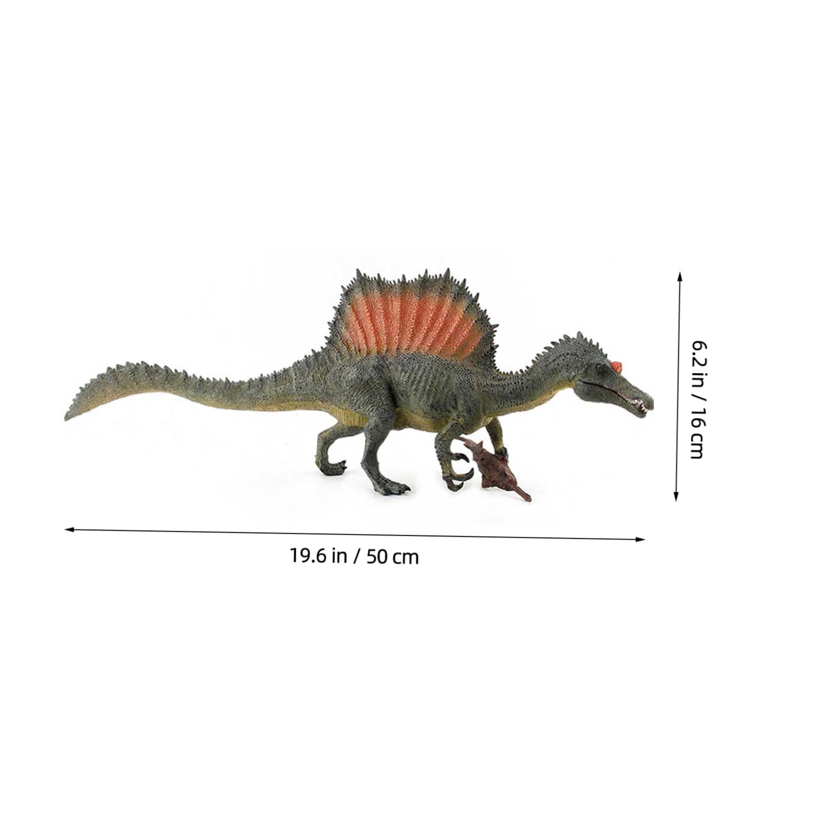 ERINGOGO Figura Spinosaurus Realistica in Plastica, Decorazione Dinosauro