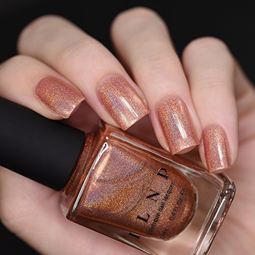 Image of ILNP Grace - Golden Peach Ultra Holographic Nail Polish