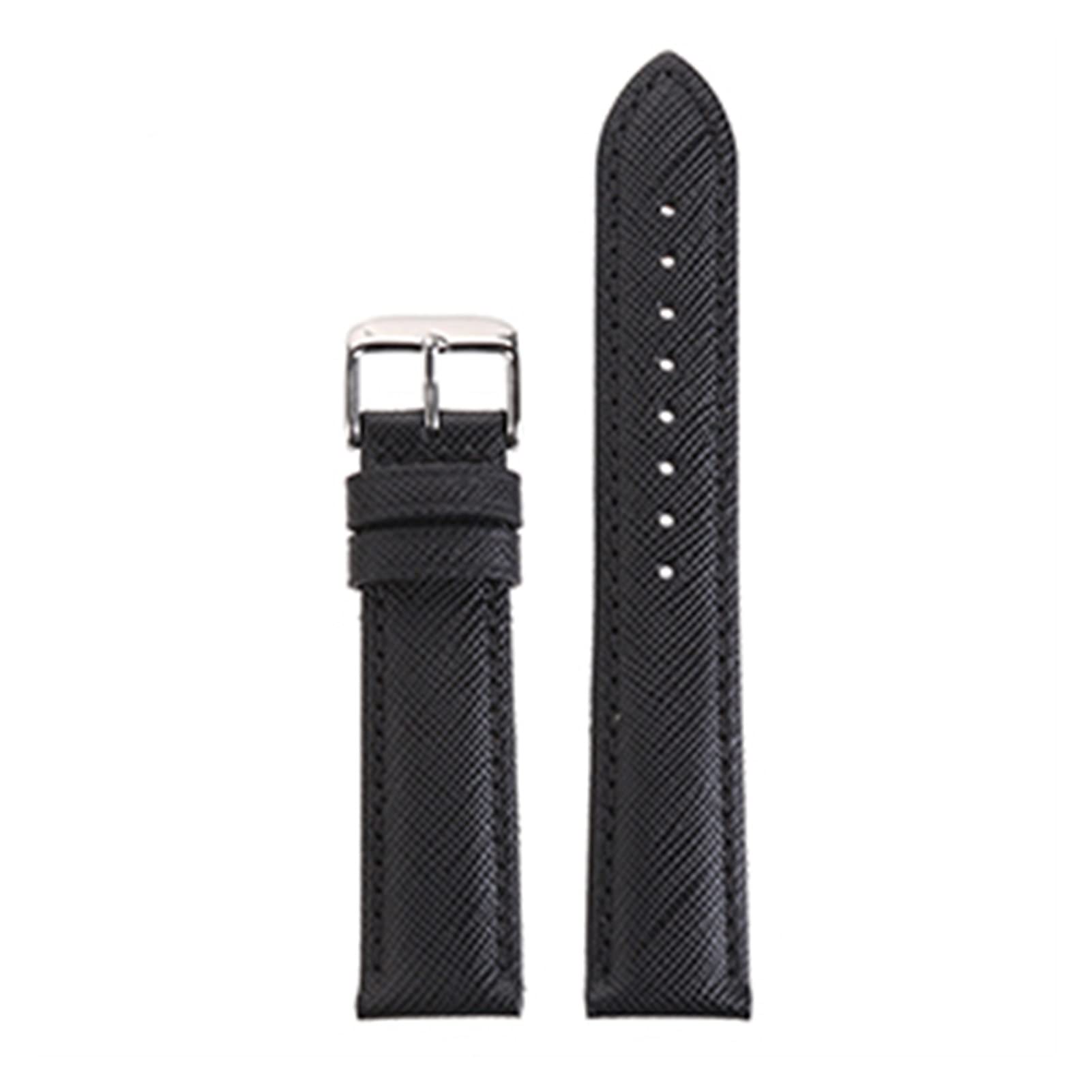 Bracelet de montre cuir véritable interchangeable 18mm 20mm 22mm - 8