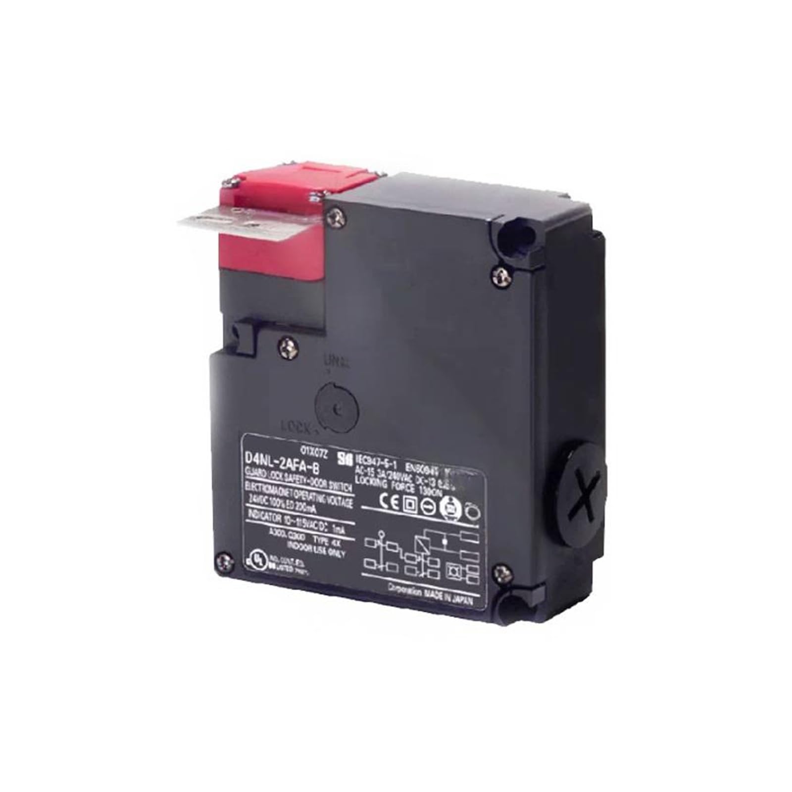 CXFCIHFT D4NL-1DFG-B/D4NL-2AFA-B Electromagnetic Lock Door Switch(D4NL-1DFG-B)