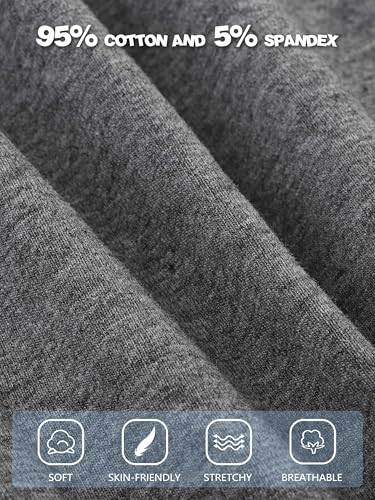 Resinta 4 Pack Baby Boys' Cotton Shorts Baby Casual Shorts Soft Toddler Baby Boys' Pull-On Shorts3